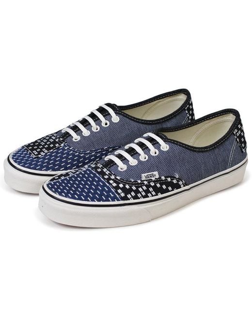 Vans Blue Authentic 'Patchwork' for men