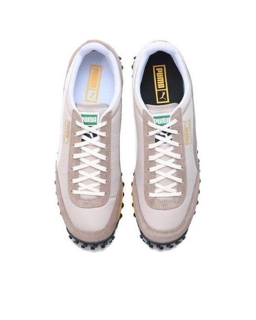 PUMA White Fast Rider Low for men