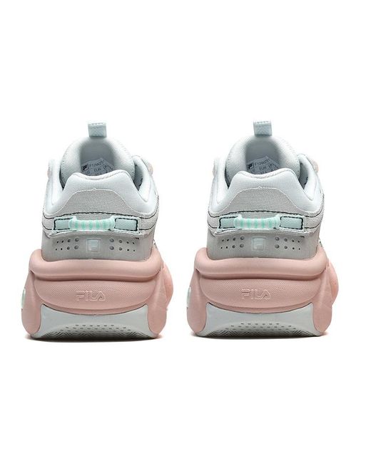 Fila White (Wmns) Barricade Low Sneakers