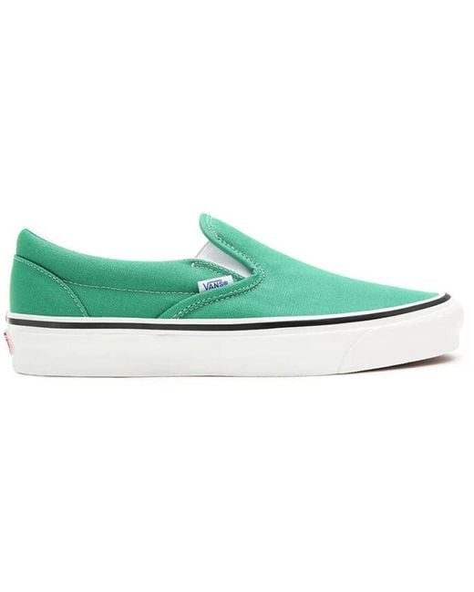 Vans Green Anaheim Factory Classic Slip-On 98 for men