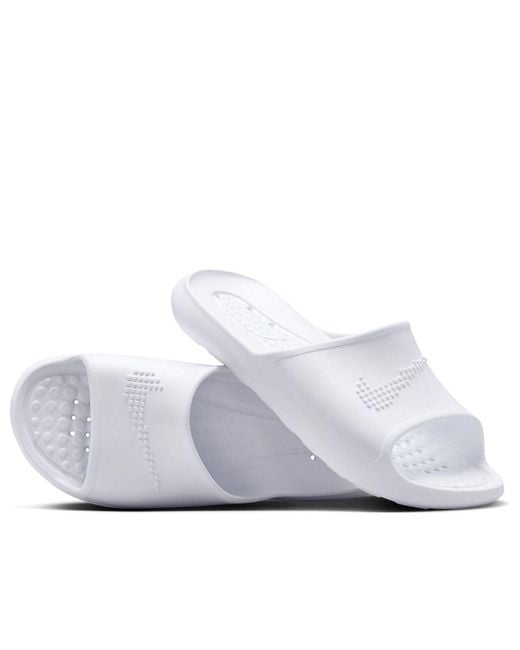 Nike White (Wmns) Victori One Shower Slide 'Triple'
