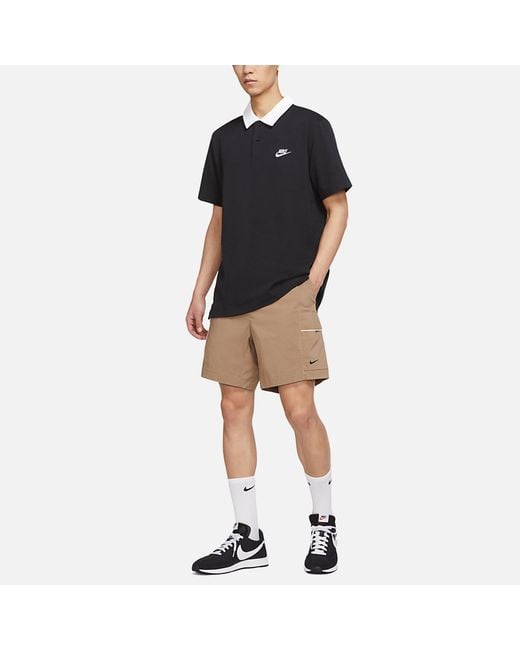 Nike Natural As Sportswear Ste Wvn Utility Short Sandalwood for men