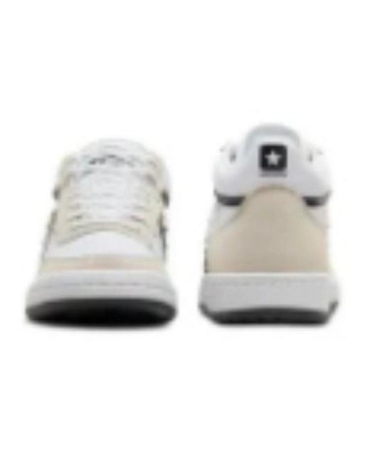 Converse White Fastbreak Pro Leather & Suede for men