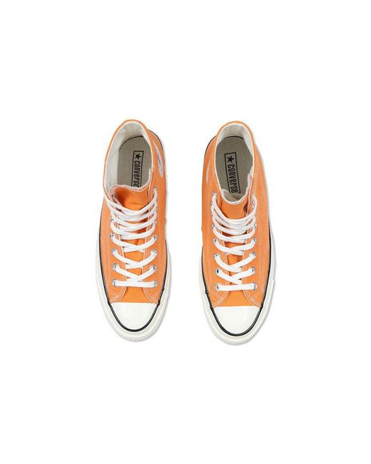 Converse Natural Chuck 70 Vintage Canvas Hi Top 'Tangelo' for men