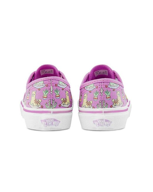 Vans Purple Authentic K Shoes for men