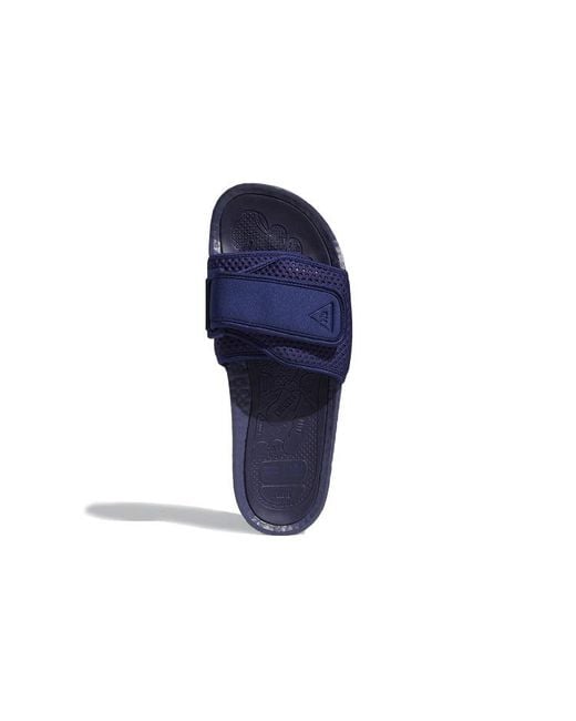 Adidas Blue X Pharrell Boost Slides 'Night Sky'
