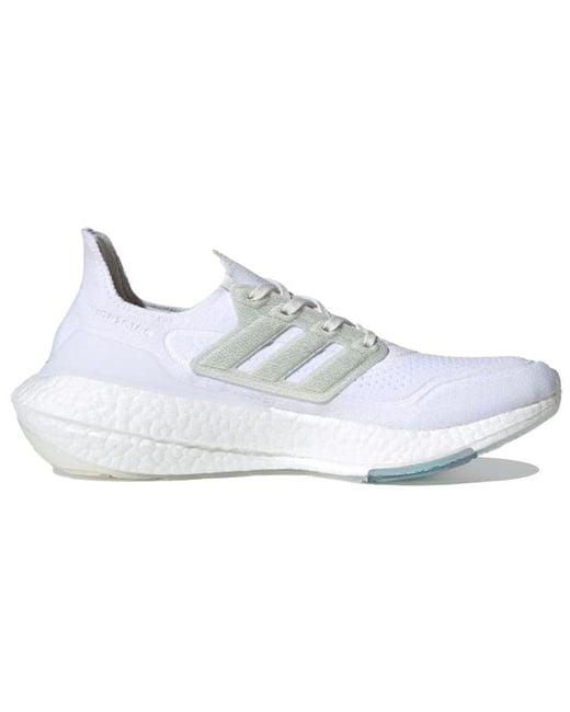 Adidas White Parley X Ultraboost 21 'Non Dyed' for men