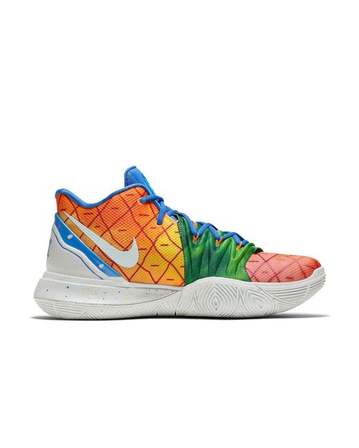 Nike Blue Spongebob Squarepants X Kyrie 5 Ep 'Pineapple House' for men