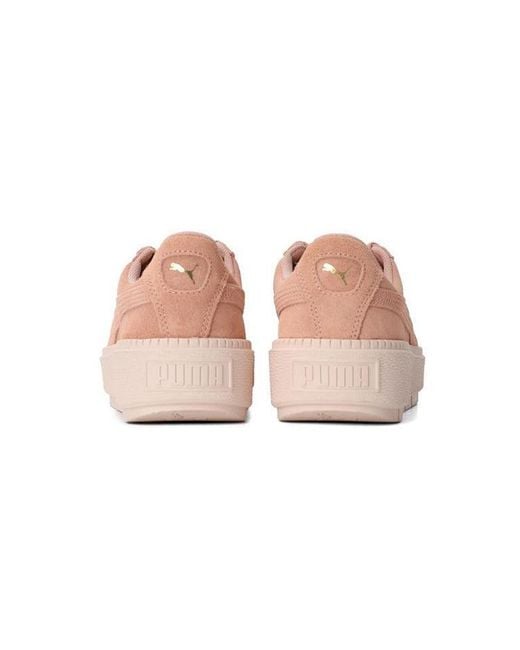 PUMA Pink (Wmns) Suede Platform Trace
