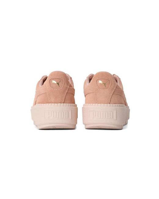 PUMA Pink (Wmns) Suede Platform Trace