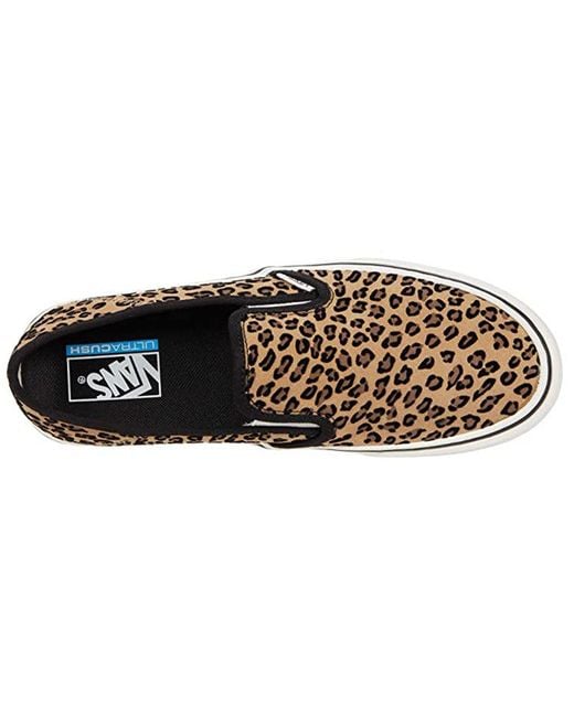 Vans Brown Slip-On Sneakers for men