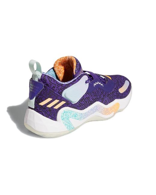 Adidas Blue D.O.N. Issue 3 Gca 'Playground Hoops' for men