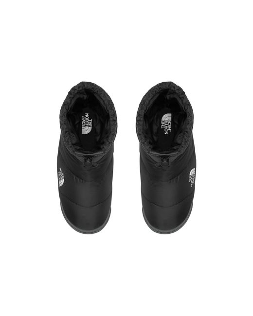 The North Face Black Nuptse Aprés Water Repellent 550 Fill Power Down Boot for men