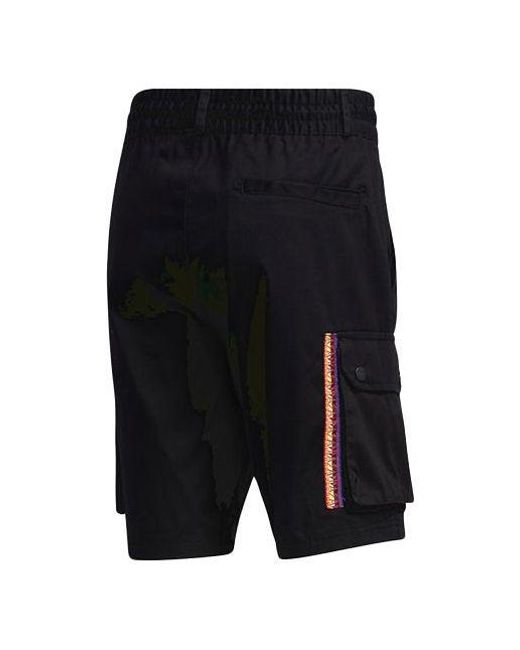 Adidas Black Originals Adiplore Shorts for men