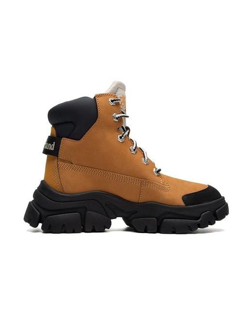 Timberland Brown (Wmns) Adley Way Sneaker Boot 'Wheat Nubuck'