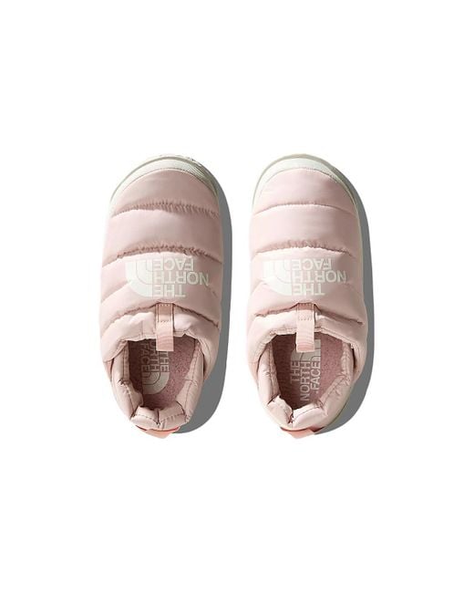 The North Face Pink (Wmns) Nuptse Mules Moss'