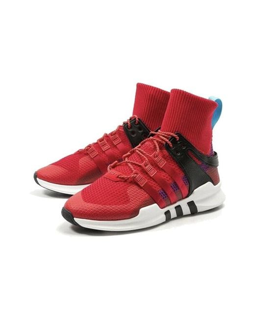 Adidas Red Eqt Support Adv Winter 'Scarlet' for men