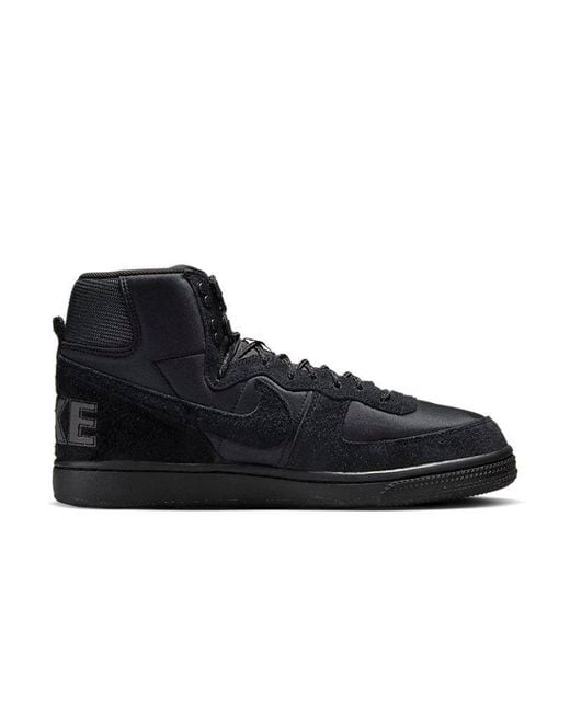 Nike Black Terminator High Hiking Boot 'Triple' for men