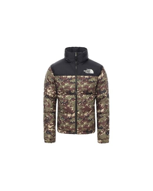 The North Face Green 1996 Retro Nuptse Jacket Tumbleweed 700 for men