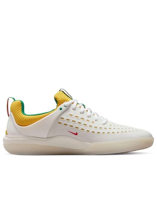 Nike White Nyjah 3 Premium Sb 'Rastafarian' for men