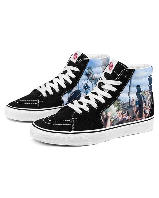 Vans Blue Moca X Frances Stark X Sk8-Hi 'Poets On The Pyre Iii, 2015'