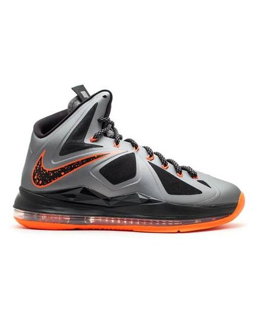 Nike Black Lebron 10 'Lava' for men