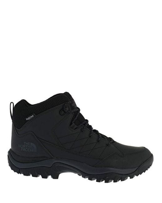 The North Face Black Truckee Mid Hiking Boots 'Tnf Asphalt' for men