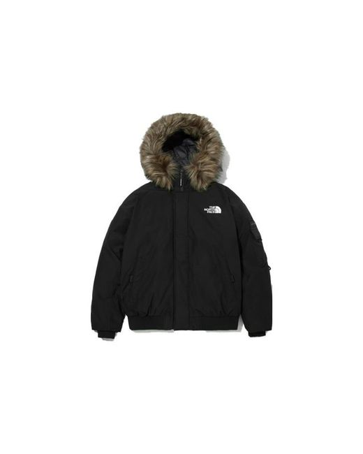 The North Face Black Eco Polar Air Down Bomber Jacket for men