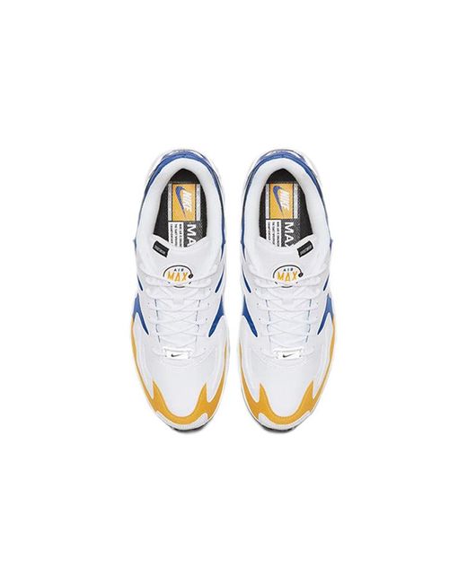 air max 2 light blue yellow