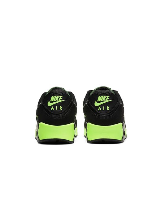 Nike Black Air Max 90 Hot Lime' for men