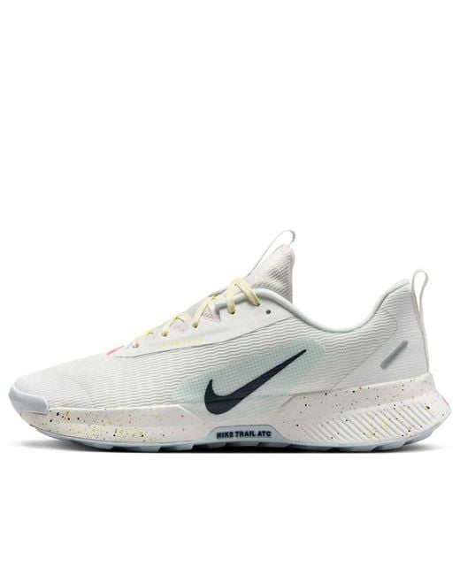 Nike White Juniper Trail 3 'Summit Pure Platinum Magic Ember Armory' for men