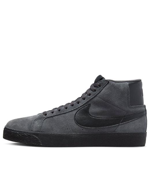 Nike Black Sb Blazer Mid 'Anthracite' for men
