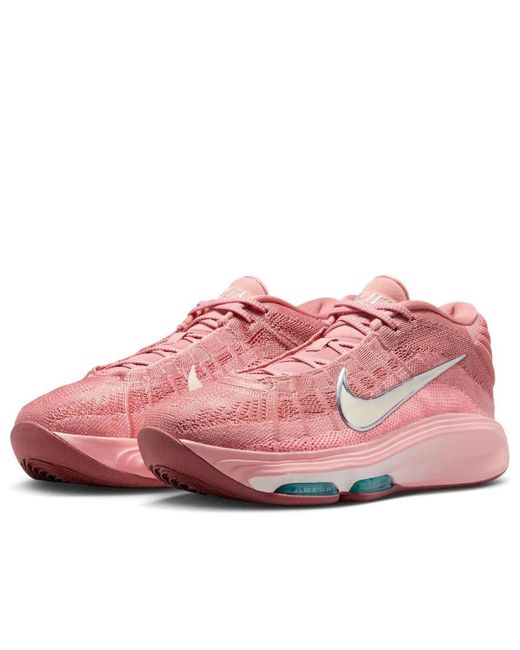 Nike Pink Air Zoom Gt Hustle 3 Stardust' for men