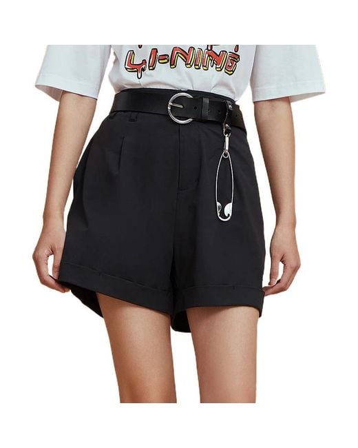 Li-ning Black (Wmns) X Disney Graphic Shorts
