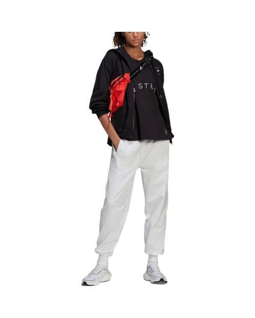 Adidas Black (Wmns) By Stella Mccartney Sportswear Logo Tank Top