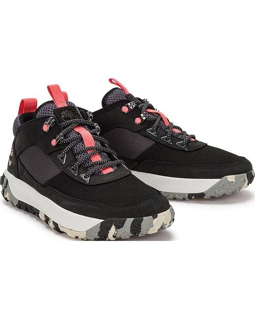 Timberland Black (Wmns) Greenstride Motion Low Shoe Nubuck'