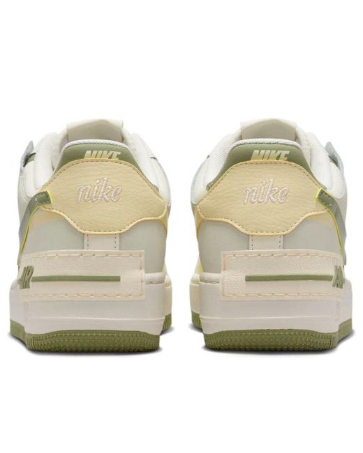 Nike White (Wmns) Air Force 1 Shadow 'Pale Ivory Oil'