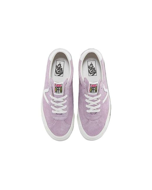 Vans Purple Vault Og Epoch Lx Classic Casual Skateboarding Shoes for men