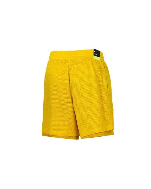 Nike Yellow As Kd Nk Short Speed for men
