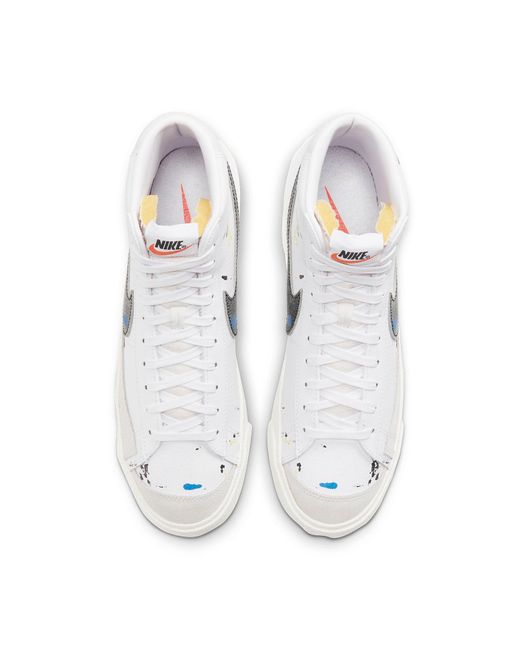 Nike White Blazer Mid '77 'Paint Splatter' for men