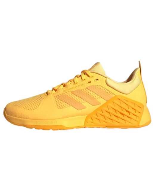 Adidas Yellow Dropset 2 Trainer for men