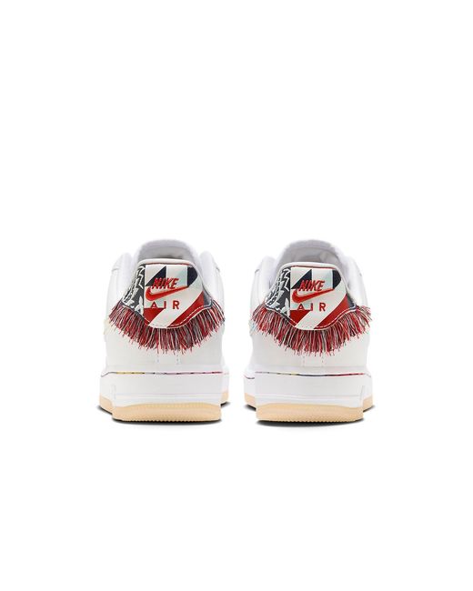 Nike White (Wmns) Air Force 1 Low Multi Patch'