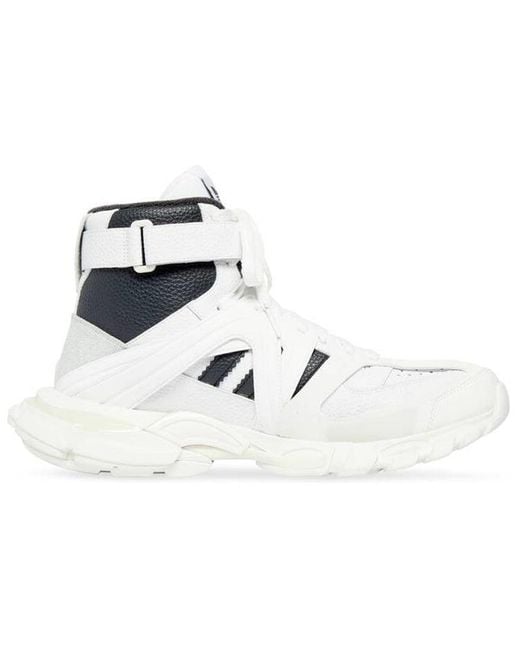Balenciaga White X Adidas Originals Track Forum Sneakers for men