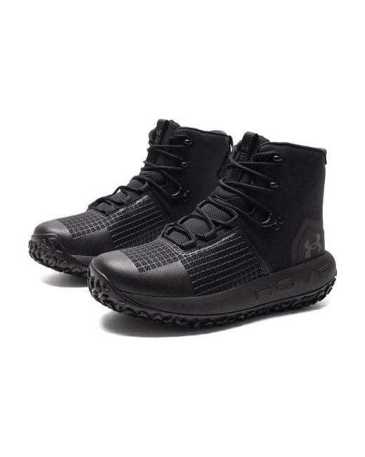 Under Armour Black Hovr Infil Waterproof Tactical Boot Pitch' for men