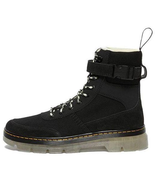 Dr. Martens Black Combs Tech Iced Casual Boots