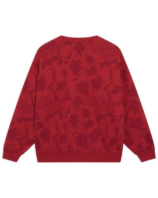 Li-ning Red X Disney Zootopia All-over Print Sweatshirt for men