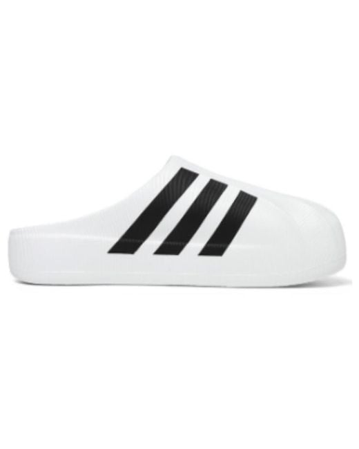 Adidas White Originals Superstar Mule for men