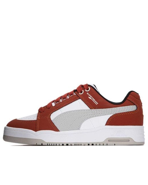 PUMA Red Slipstream Lo 'Block for men