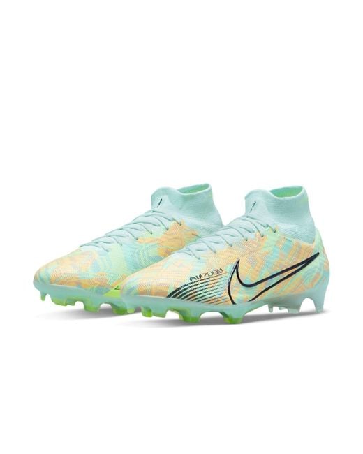 Nike Green Mercurial Superfly 9 Elite Fg 'Bonded Pack' for men
