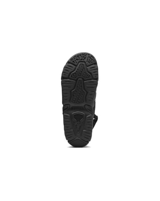 PUMA Black X Pleasures Ts-01 Quilt Sandals for men
